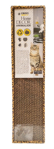 Leopardo de estampado de animales Croci Krabplank