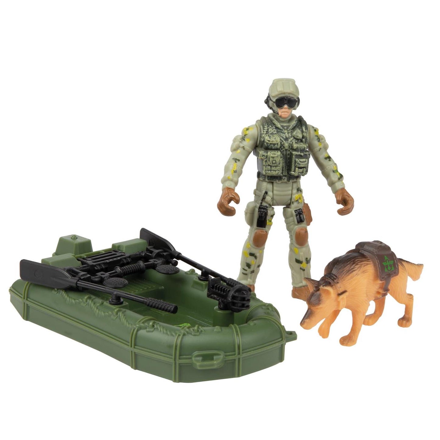 Avvolgimento militare che striscia. Sniper con acc. 2 Asst.