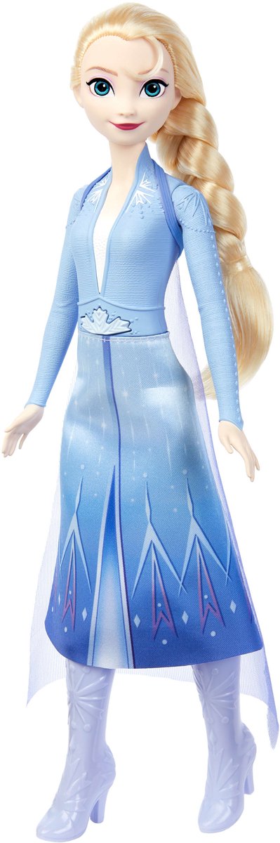 Mattel disney frozen jdl60, bambola fashion, donna, 3 anni, ragazze, suono, multicolore