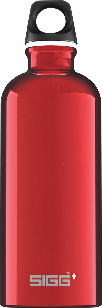 Sigg | traveller 0.6l rood | aluminium drinkfles