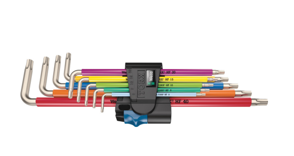 Waa Zuss Keys Set Torx 3967 9 TX SXL Multicolor HF