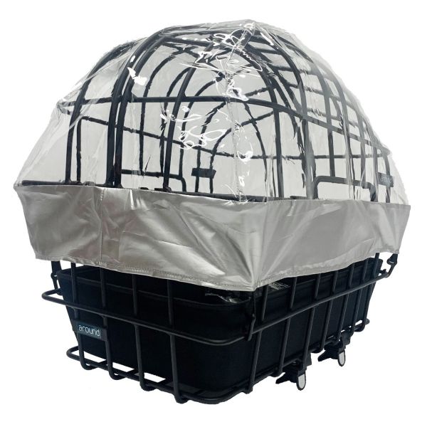 Pieper regenhoes around voor dierenfietsmand luna xl