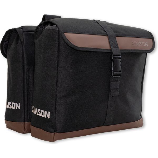 Borsa doppia Simson urban 35l nera