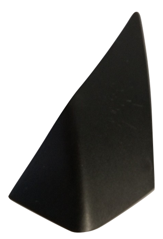 Candado de plástico Gazelle - Izquierda Derecha - 83.5mm - Negro