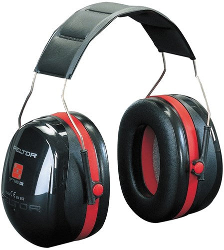 Peltor orejera optime 3 rojo