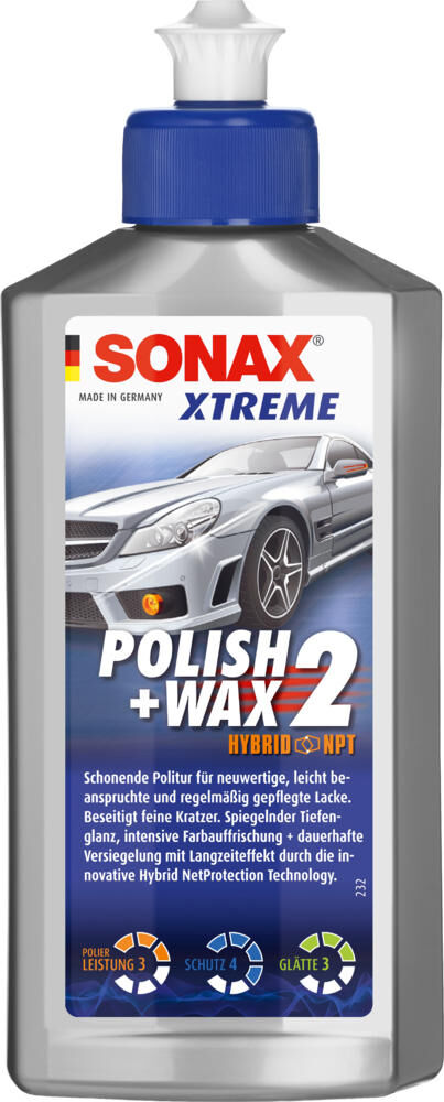 SONAX Polish Wax 2 Nanopro Xtreme 250 ml