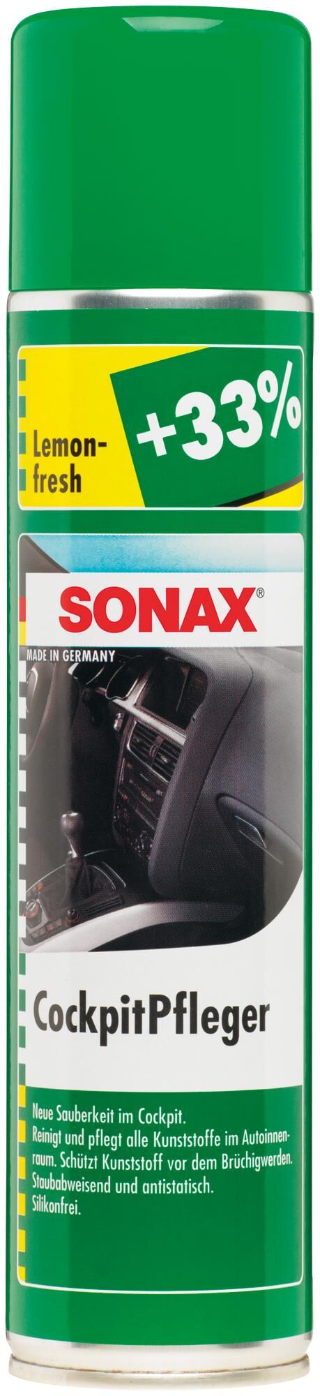 Medicina de mantenimiento de plástico de Sonax Cockpit Appleger