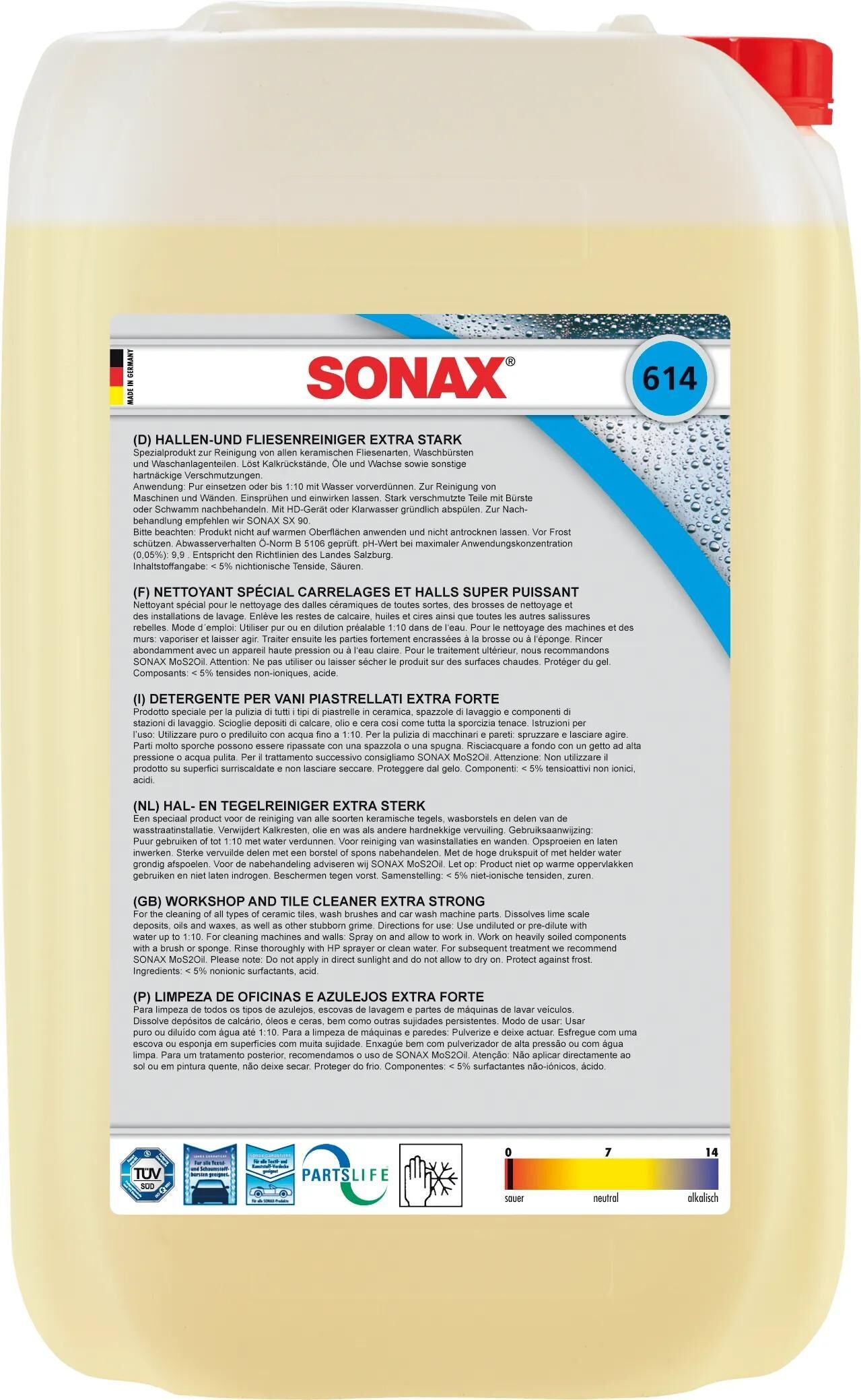 Sonax Hall y Tile r. 25 l