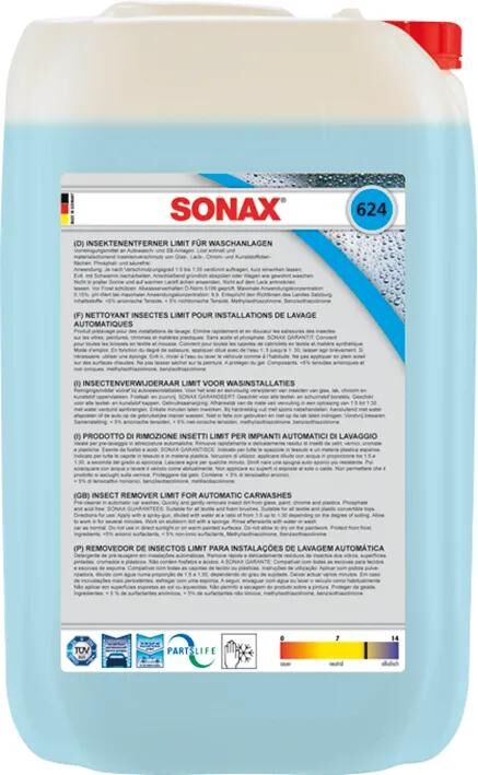 Remover de insectos SONAX 25 LTR.