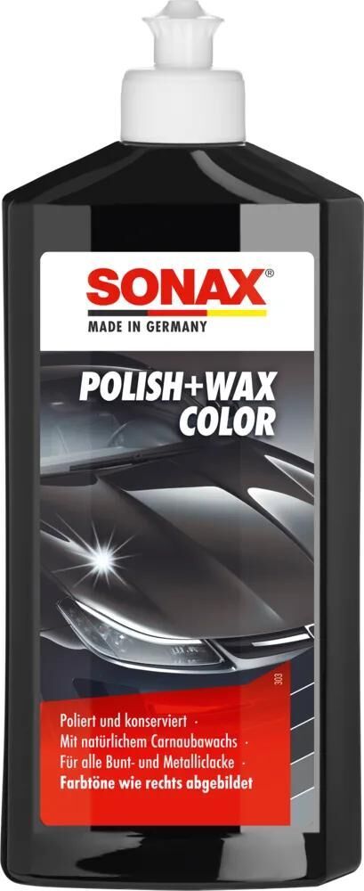 Sonax Color Polish + cera Nanotecnologia nera