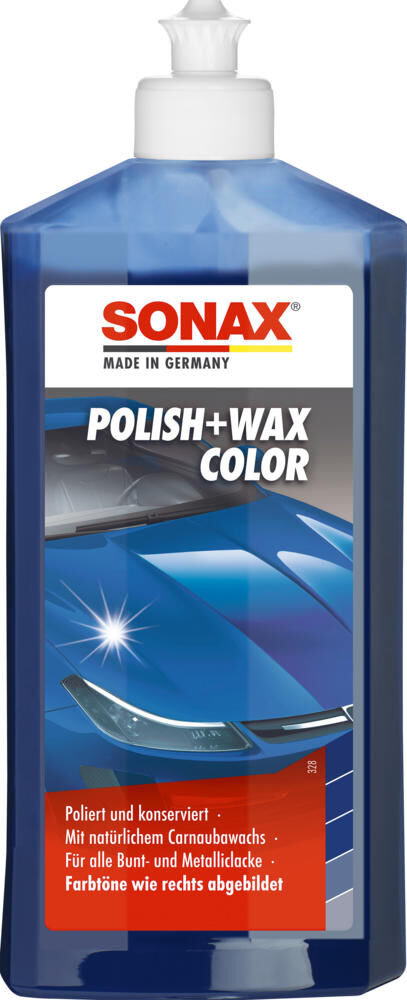 Sonax Color Polish + cera blu
