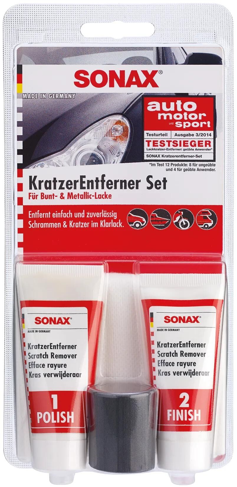 Sonax Scratch Remover Set