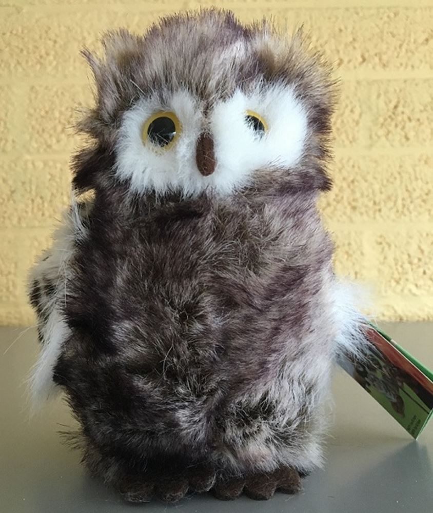 Peluche de búho. 18cm