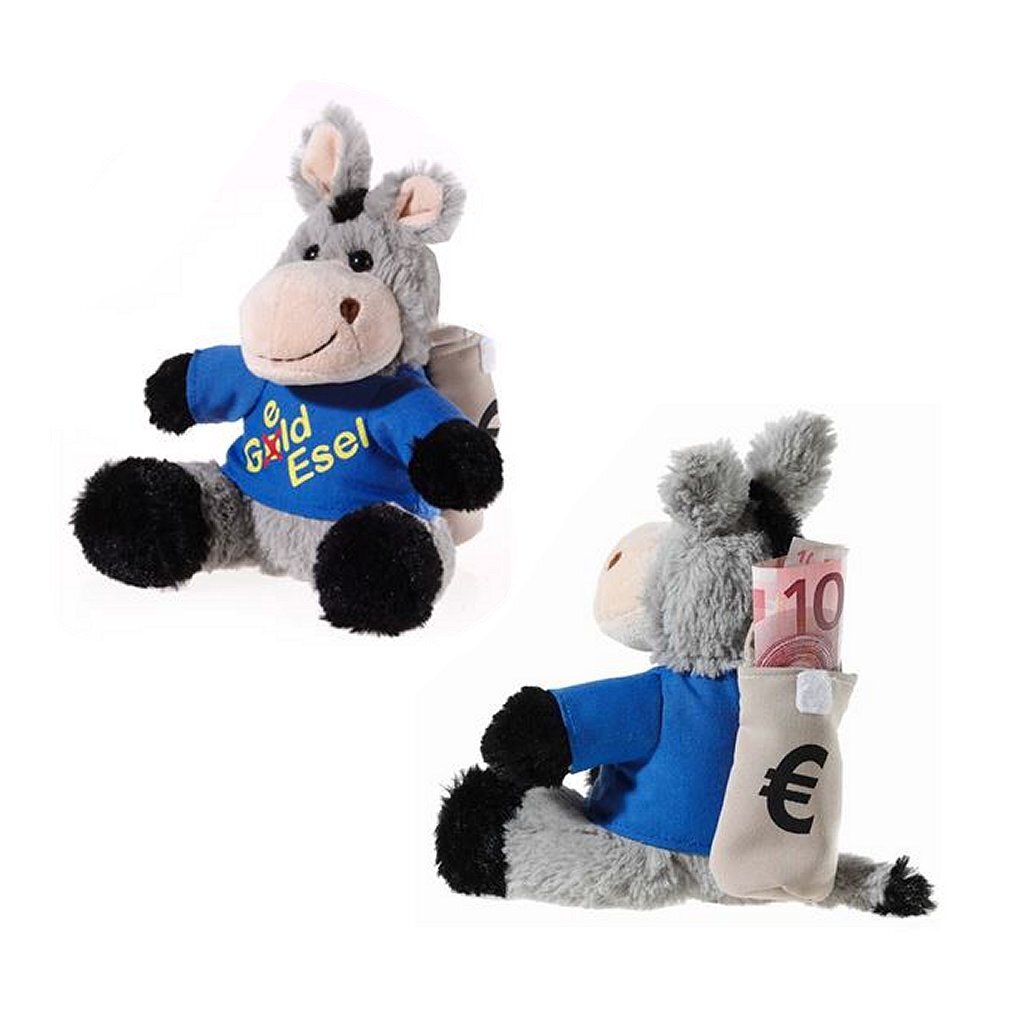 Heunec Heunec Hug Donkey con dinero mochila