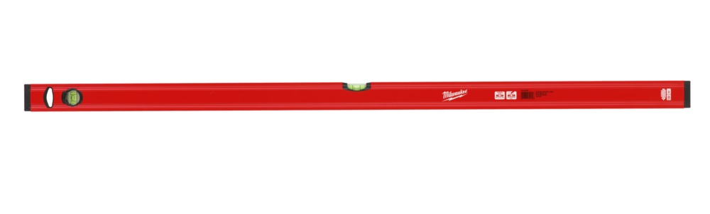 Milwaukee accesorios redstick nivel de burbuja delgado 120 cm - 1 pieza - 4932459094