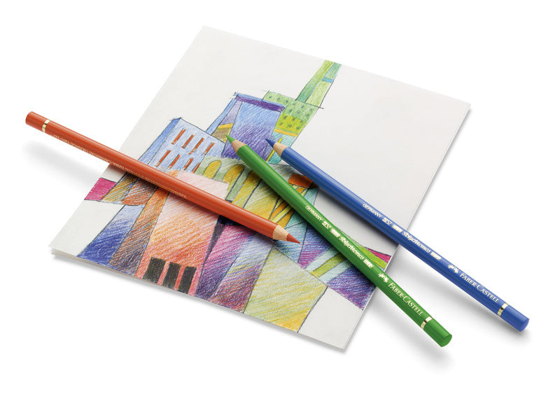 Faber Castell Faber Castell FC-110012 Polychromos colorato Polychromos 3,8 mm Spessore del nucleo di 12 pezzi