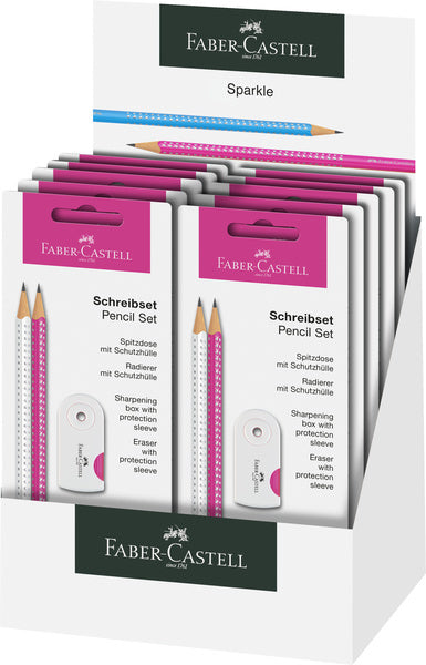 Faber Castell Faber Castell FC-218495 Set di scrittura Faber-Castell Sparkle White Pink