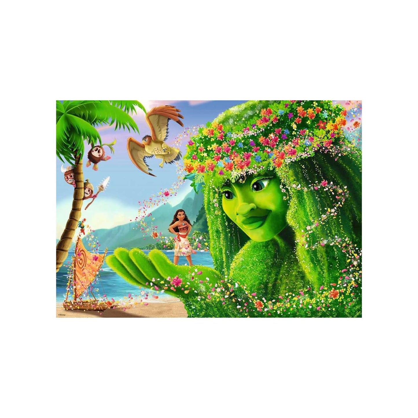Puzzle Ravensburger Disney Vaiana - 1000 pezzi.