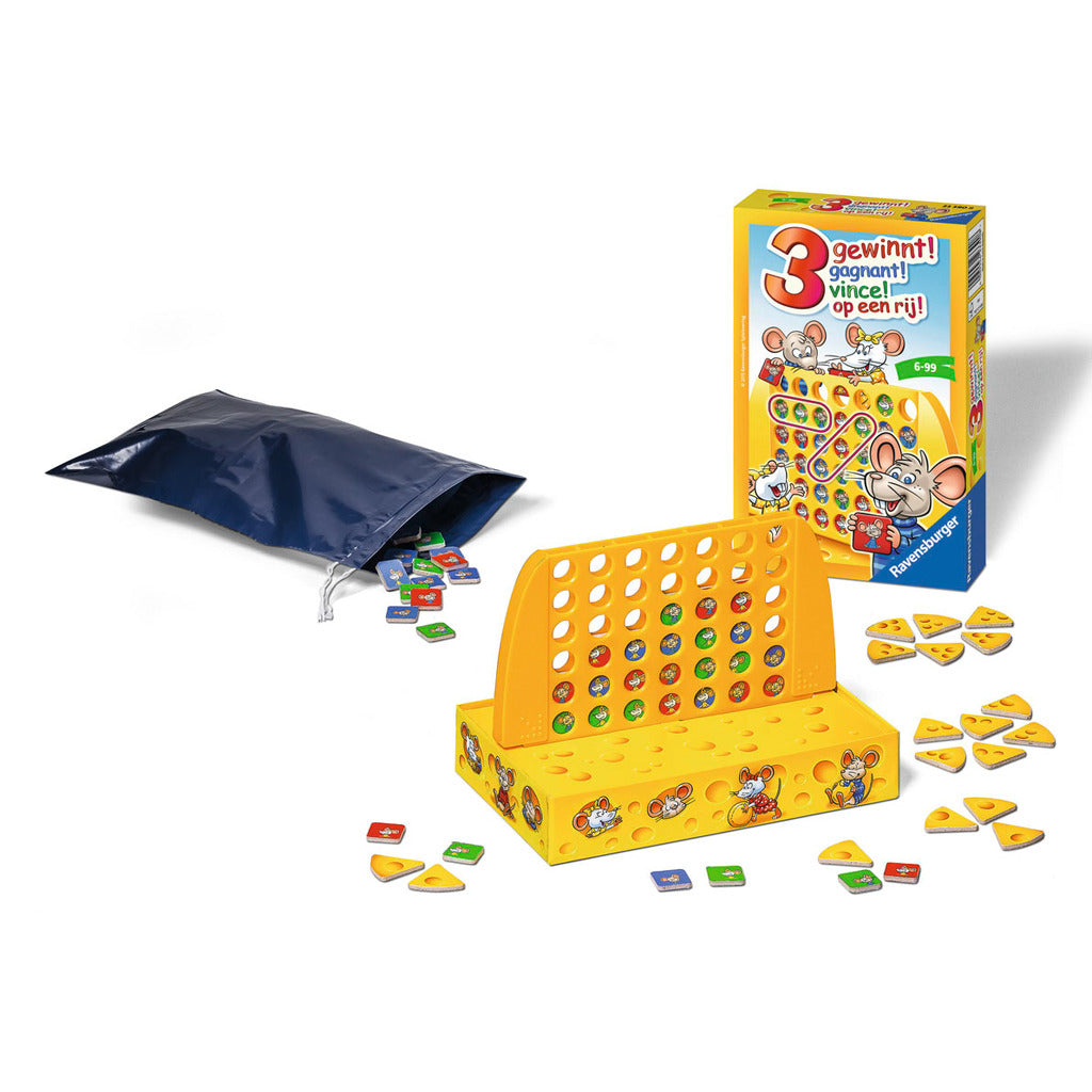 Ravensburger 3 di fila! Tasca