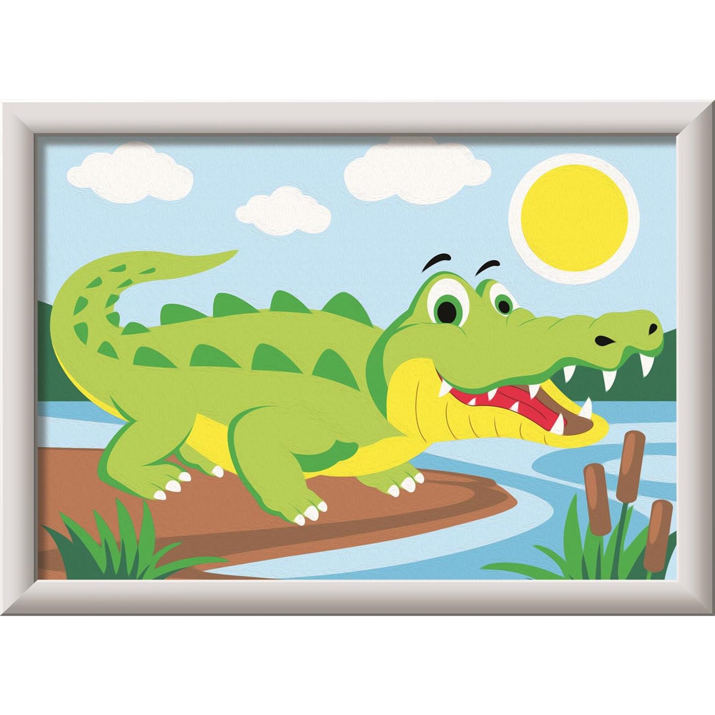 Ravensburger Pintura Ciora en número Crocodile
