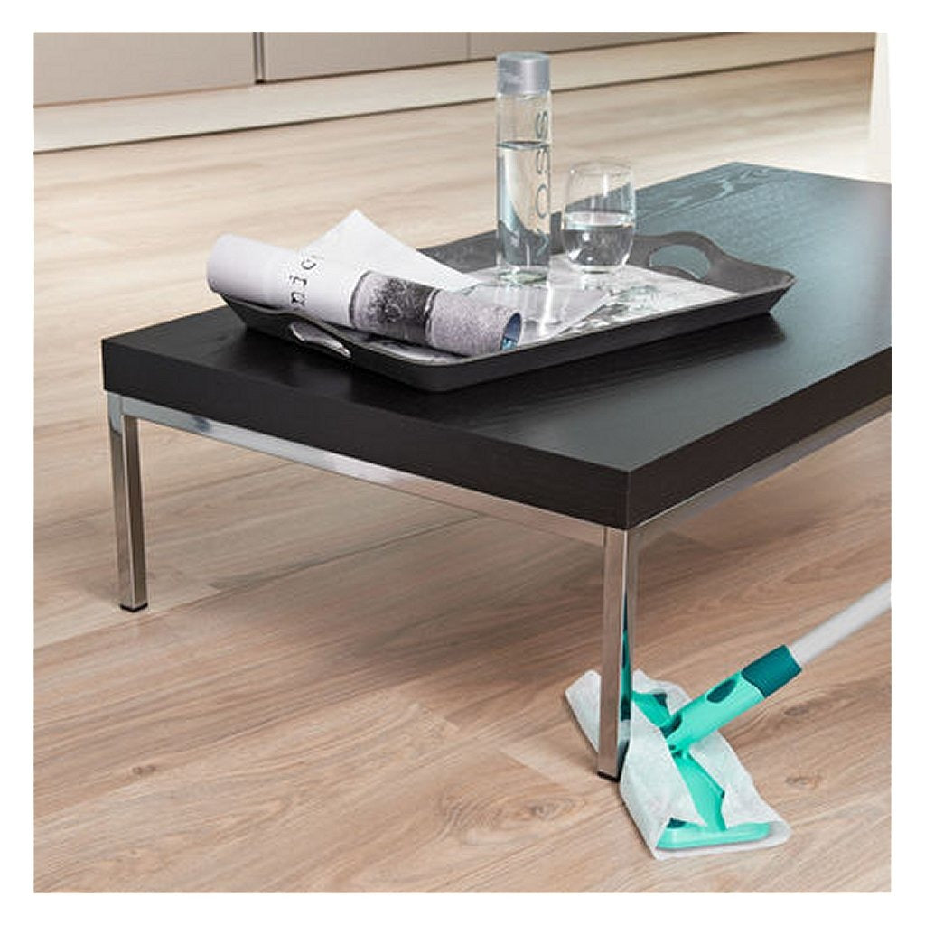 Leifheit Leifheit 56678 Limpie el limpiaparabrisas con acero telescopio + 5 telas 26x80-130 cm