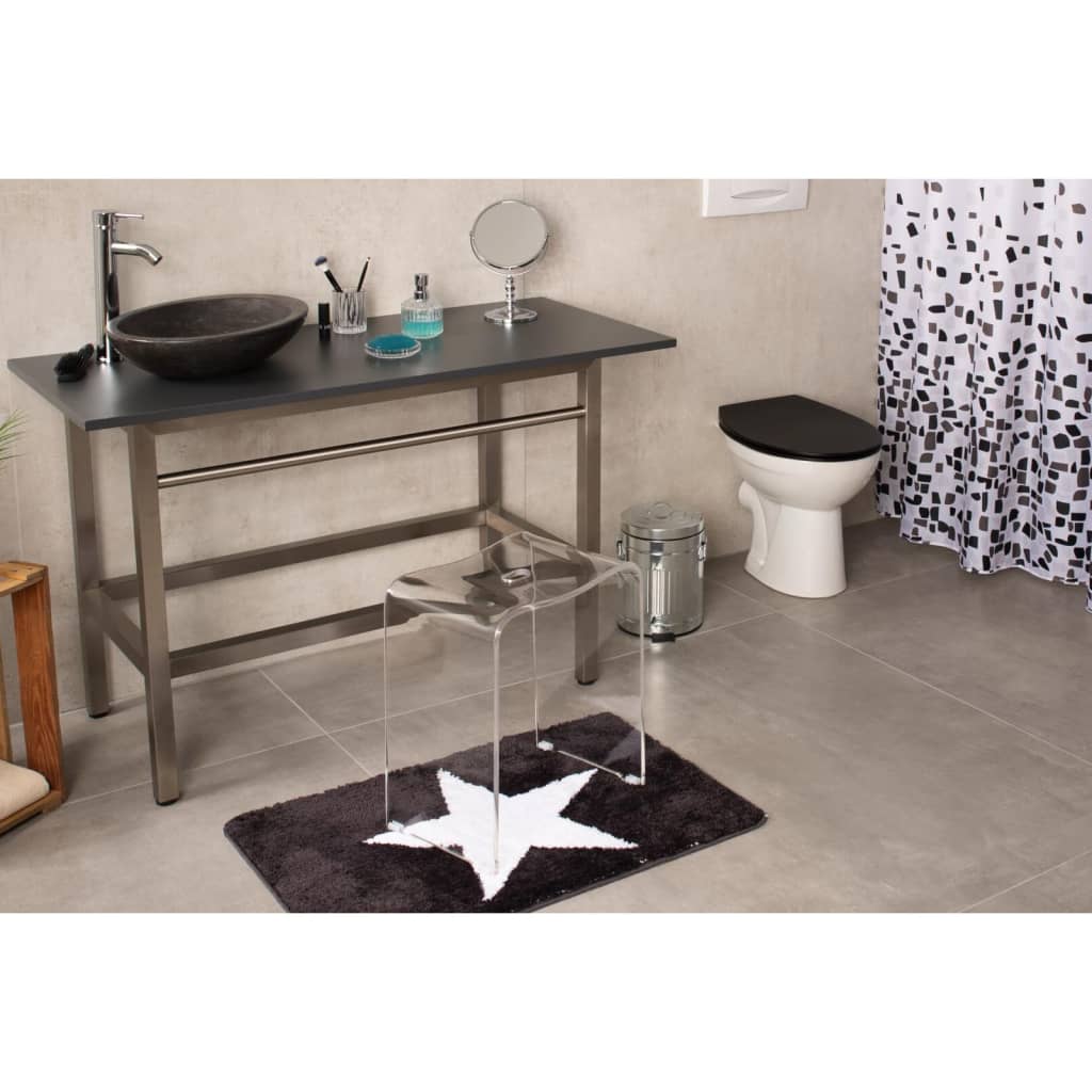 Vetri da toilette Ridder Ridder Memphis MATT ZWART CLOSE