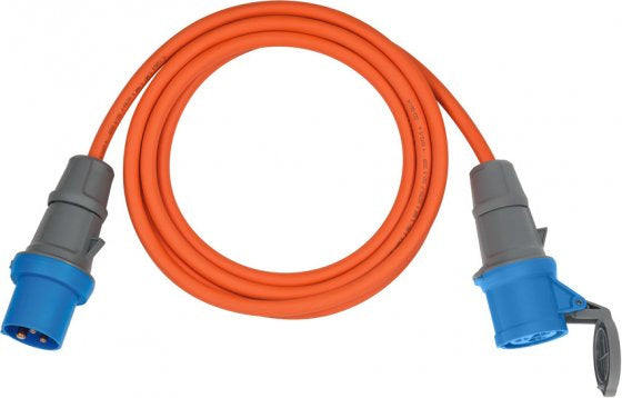 Cable de extensión Brennerstuhl cee 230v | ip44 | 5m | h07rn-f 3g2.5 cee 230v 16a enchufe y acoplamiento - 1167650605