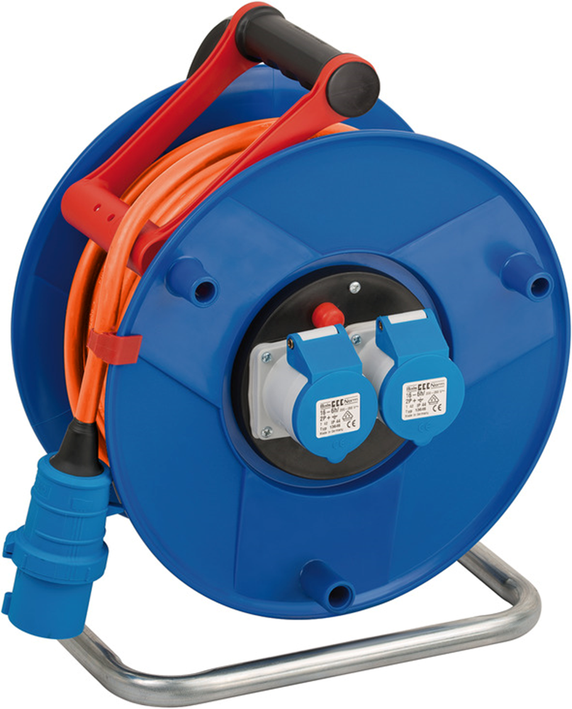 Brennenstuhl Garant Cee 2 IP44 CABLE REEL de especial artificial