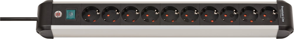Brennenstuhl Premium-Alu-Line Socket 10 veces