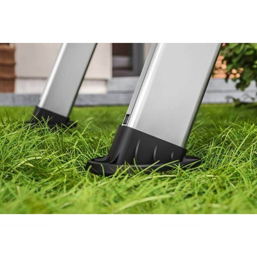 Hailo Hailo Ladder Reemplazo de pies Set EasyClix Garden Tamaño l 9948-001