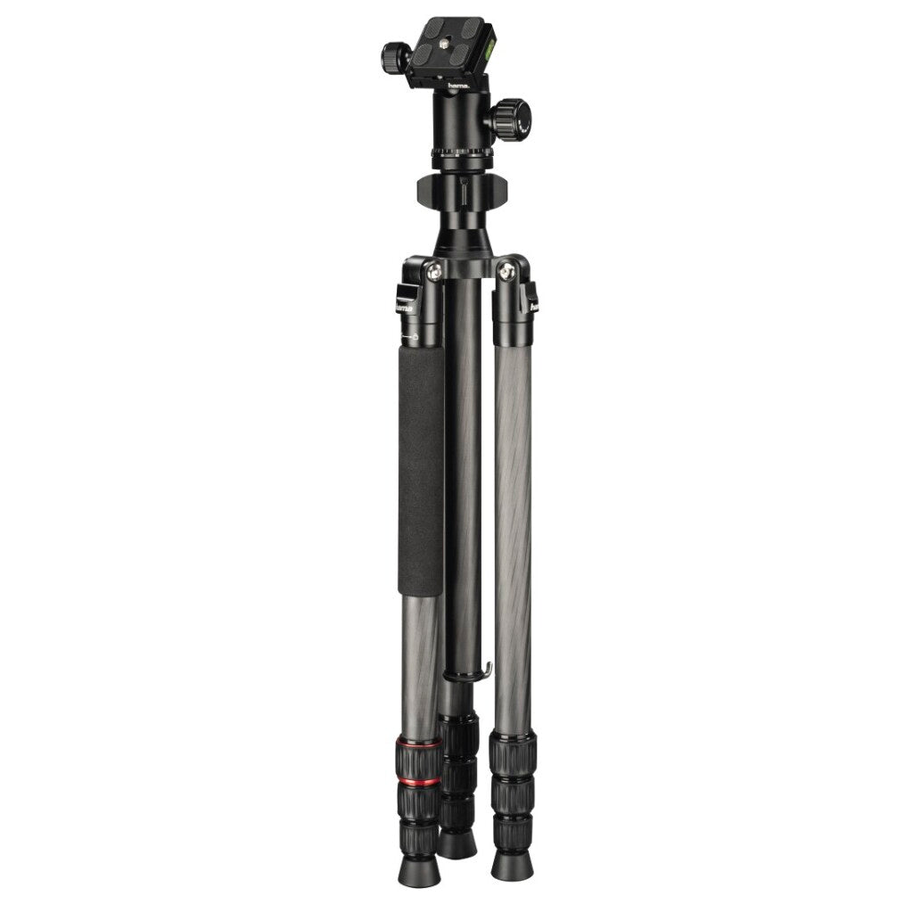 Hama Statief Ramble Duo Carbon 160 Ball con soporte para teléfonos inteligentes