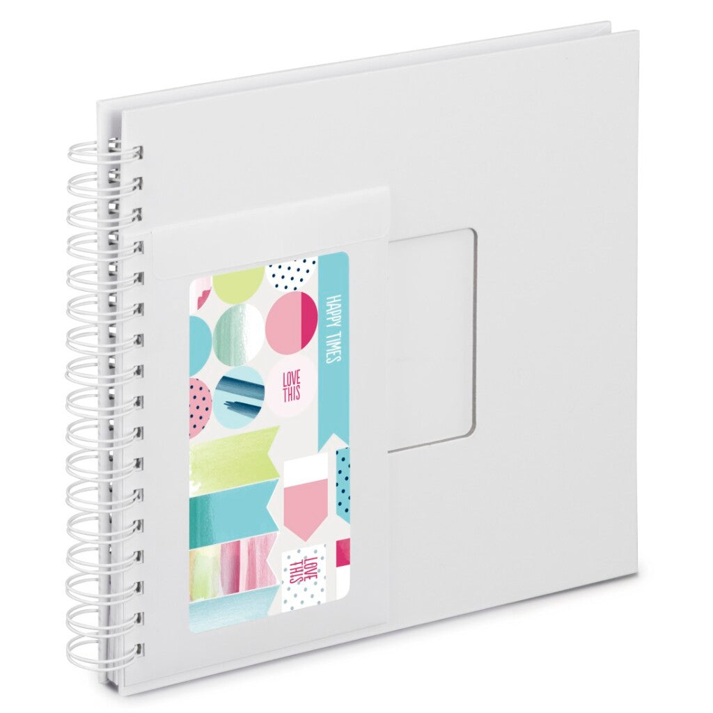 Hama creatieve set plakalbum 50 witte pagina #039;s wit