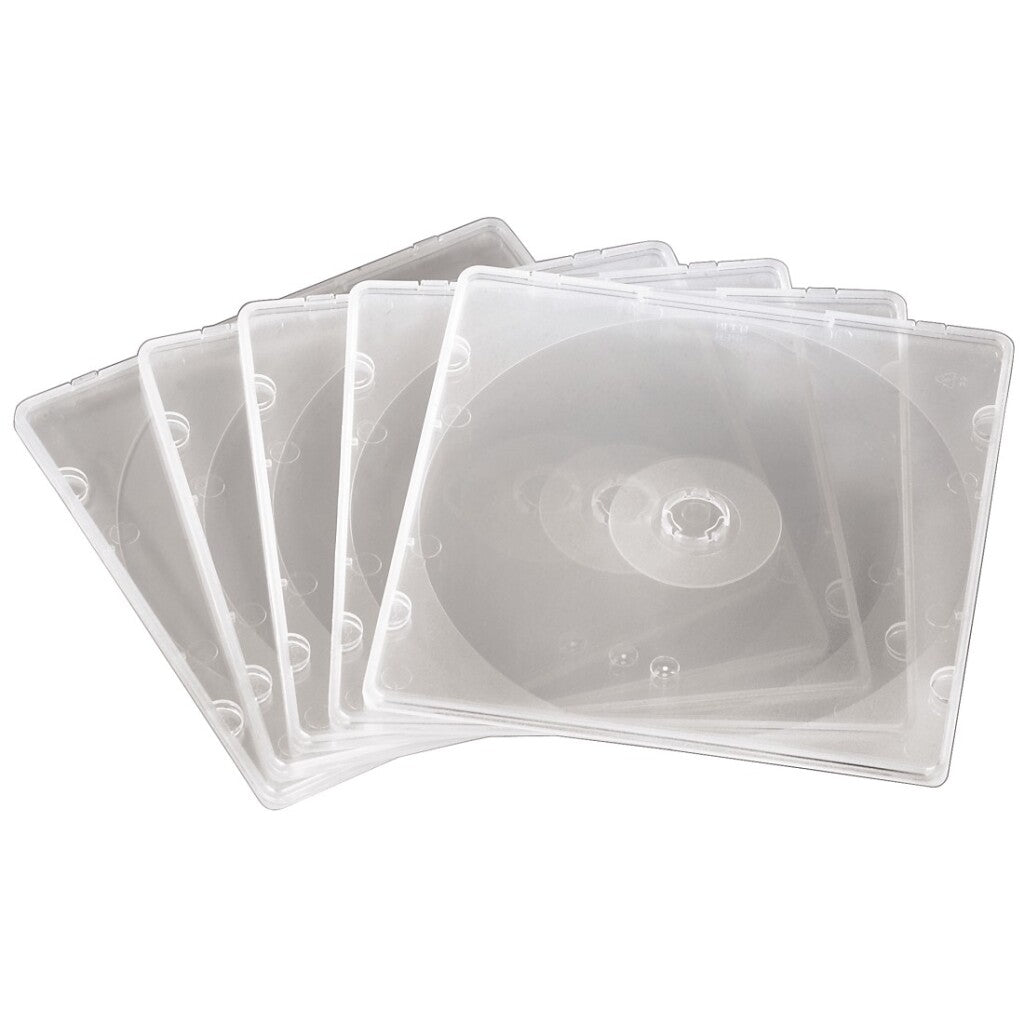 Hama CD Slim Box PP 20 paquetes transparentes