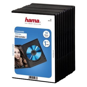 Hama DVD Box Black 10Pak