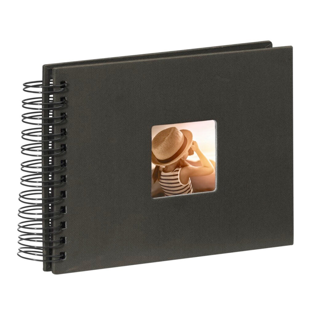 Hama album a spirale fine art 24 x 17 cm 50 pagine nere #039;s nere