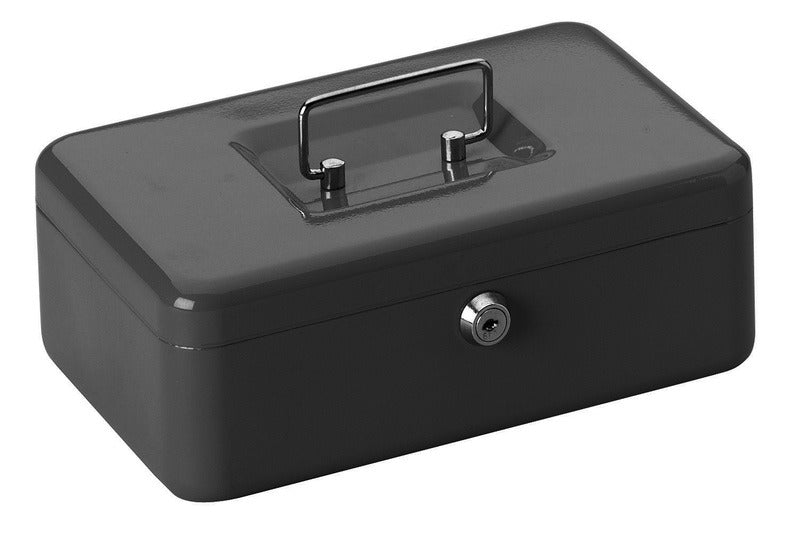 Alco Alco Al-845-11 Money Box 250x170x90 mm de acero negro