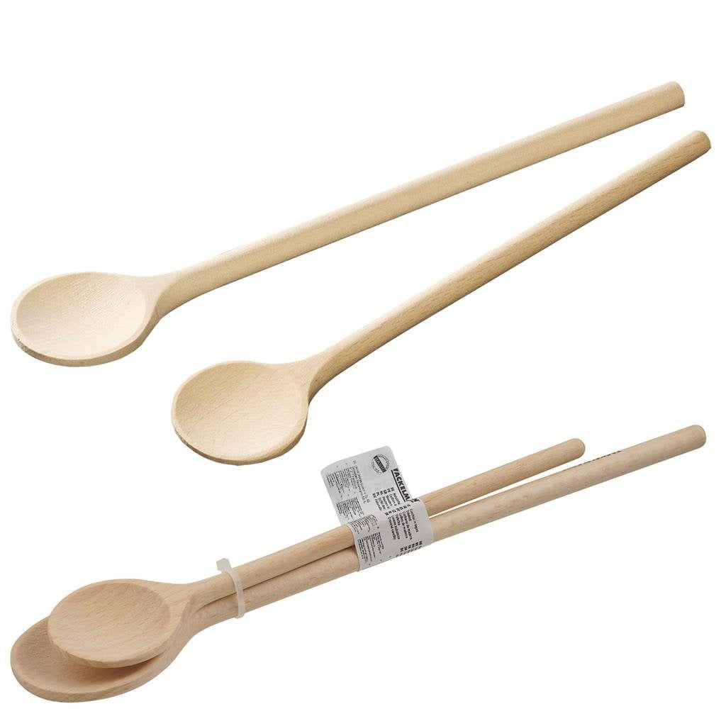Fackelmann Fackelmann cucina in legno cucchiai 25-30 cm 2 pezzi
