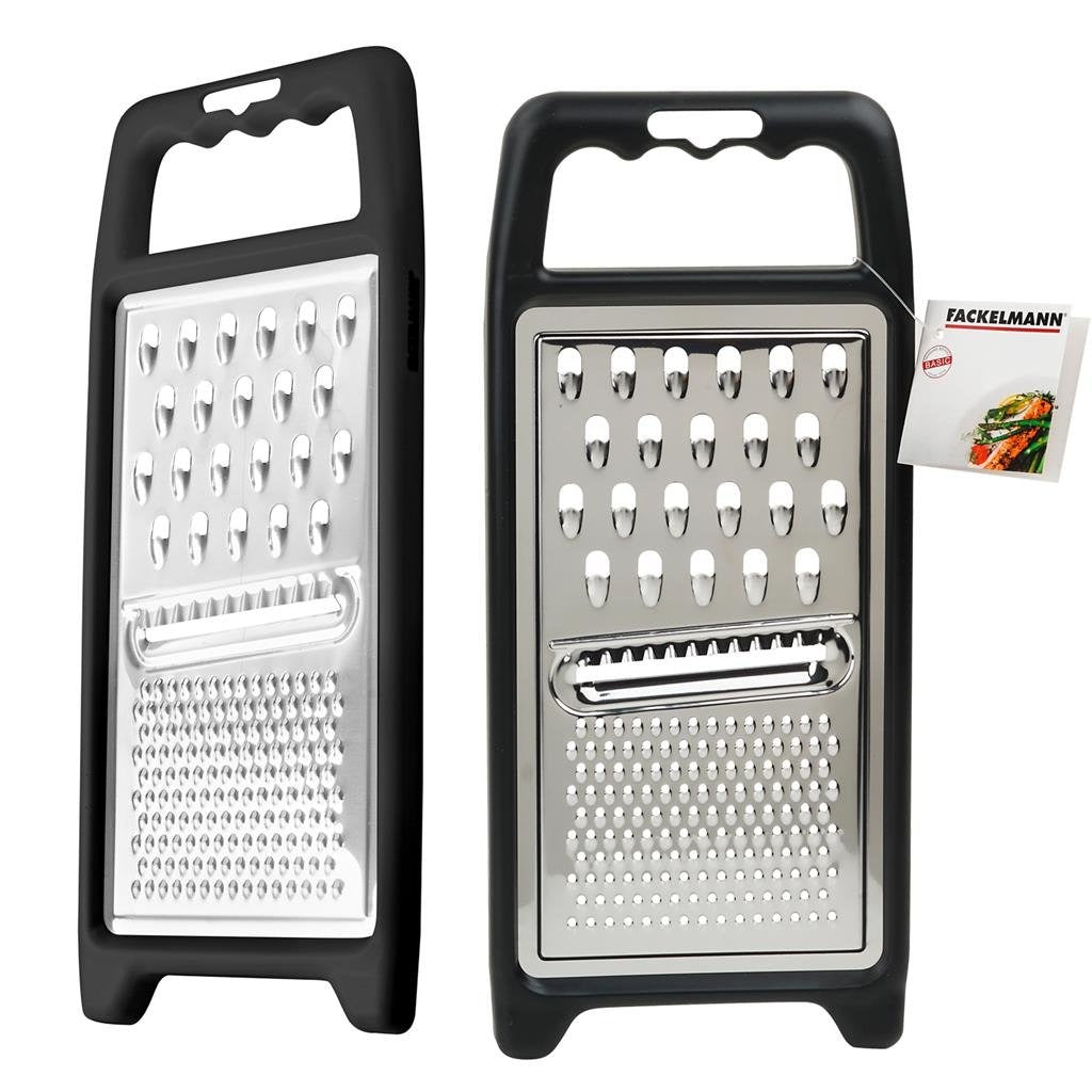 Fackelmann Fackelmann RASP di base 25,8x11,5 cm Black PS Acciaio inossidabile