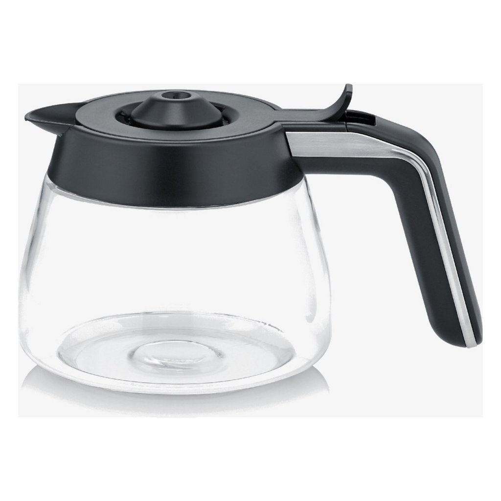 Severin GK5553 Filka Glass Coffee Machine può trasparente nero