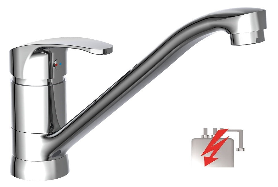Schütte Schütte One -Button Mixer Cellino de baja presión cromado