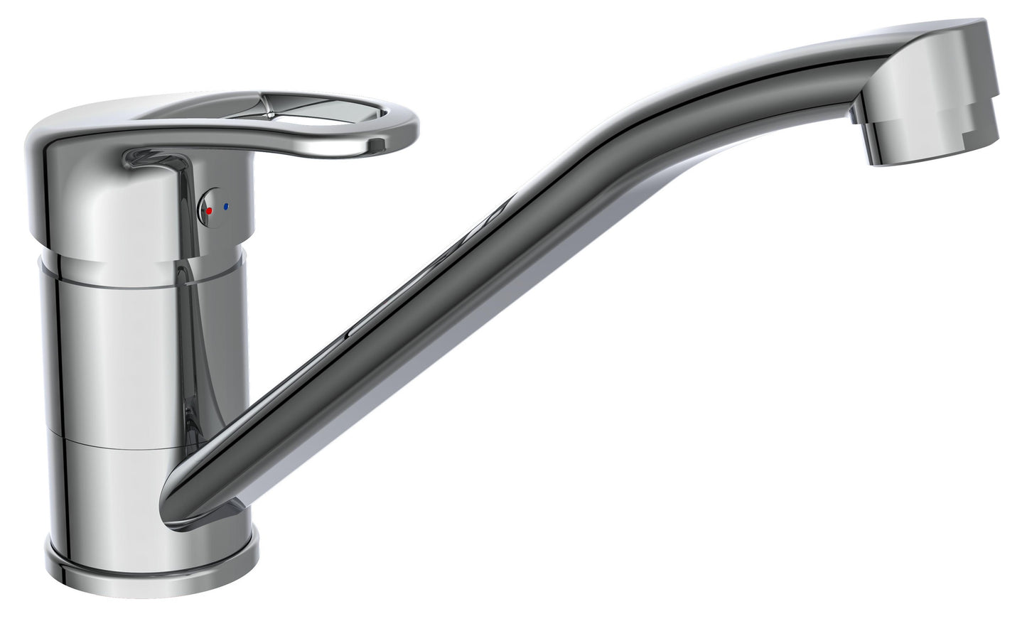 Schütte schütte un mixer button dante chrome -colorato