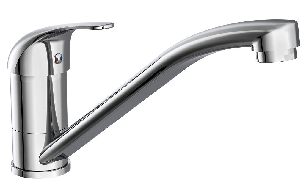 Schütte schütte eenknops mixer atos chrome -lorato