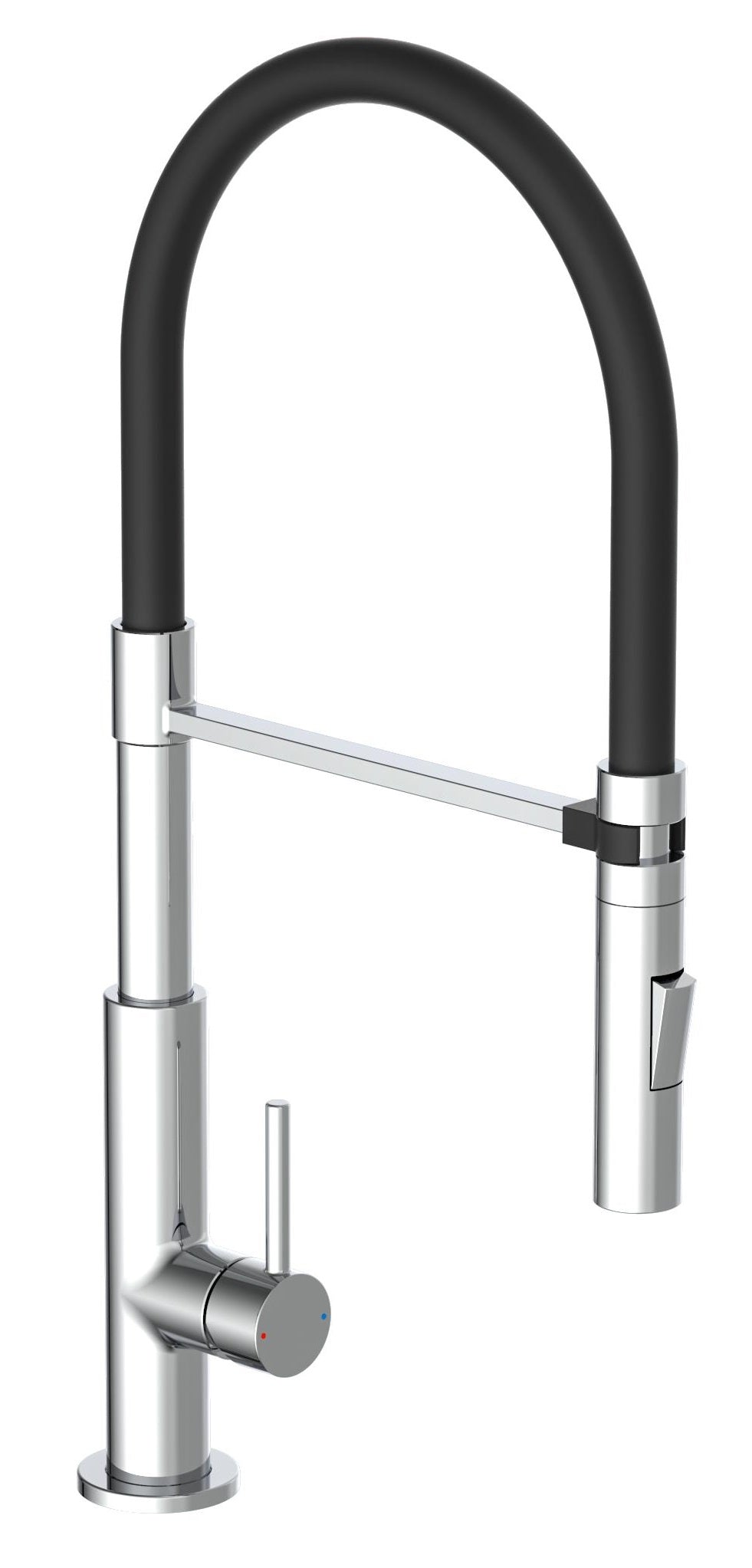 Schütte schütte un mixer -botton mixer Stilo Chrome -colorato