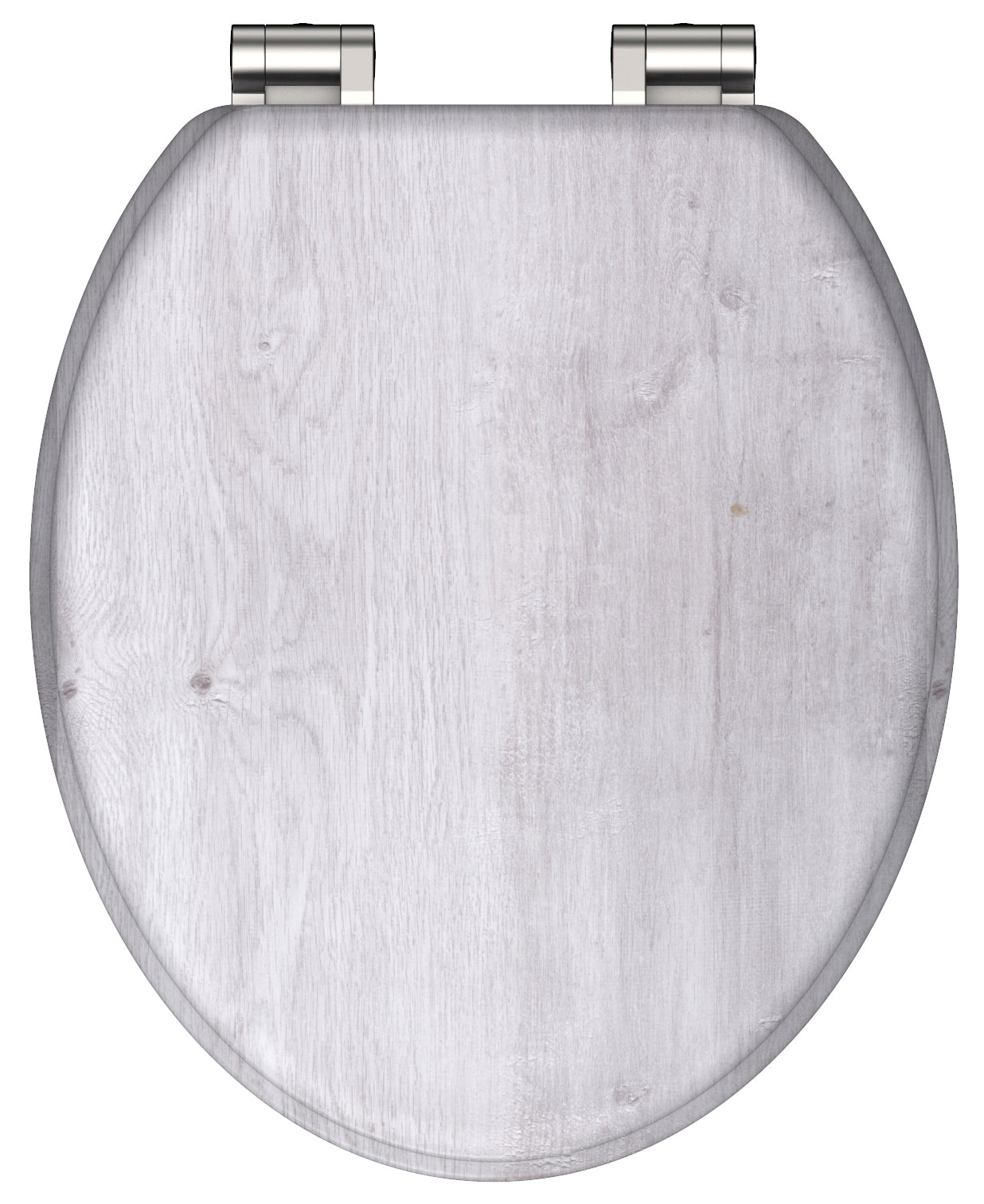 Asiento de inodoro Schütte Schütte con madera clara de cierre suave MDF