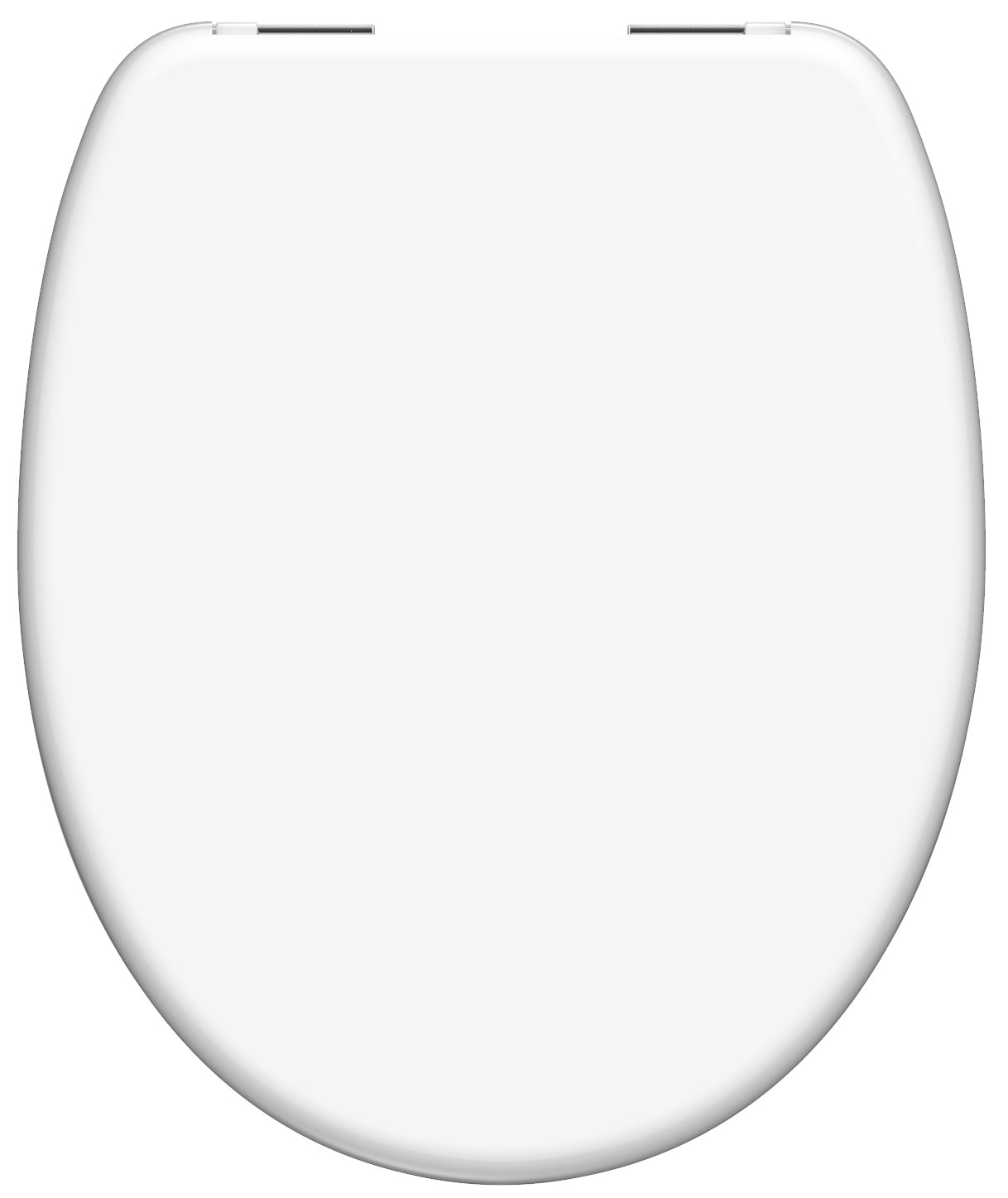 Asiento de inodoro Schütte Schütte con durplast blanco de cierre suave
