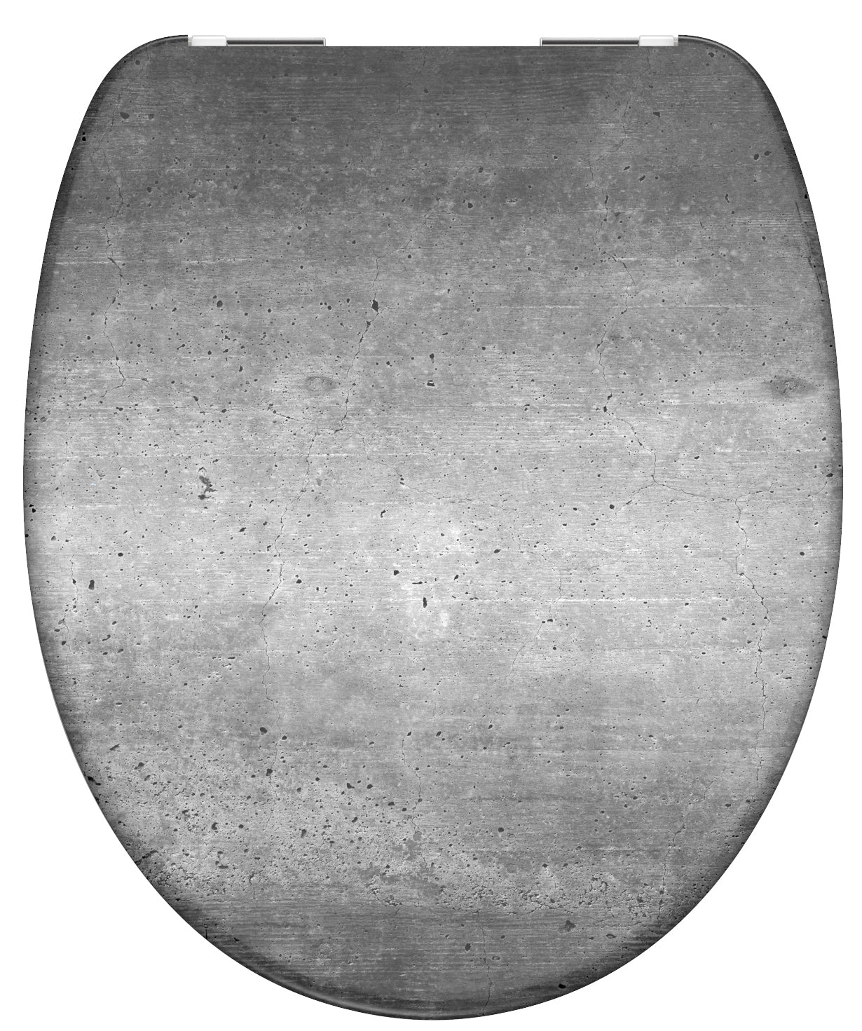 Asiento de inodoro Schütte Schütte con gris industrial de cierre suave