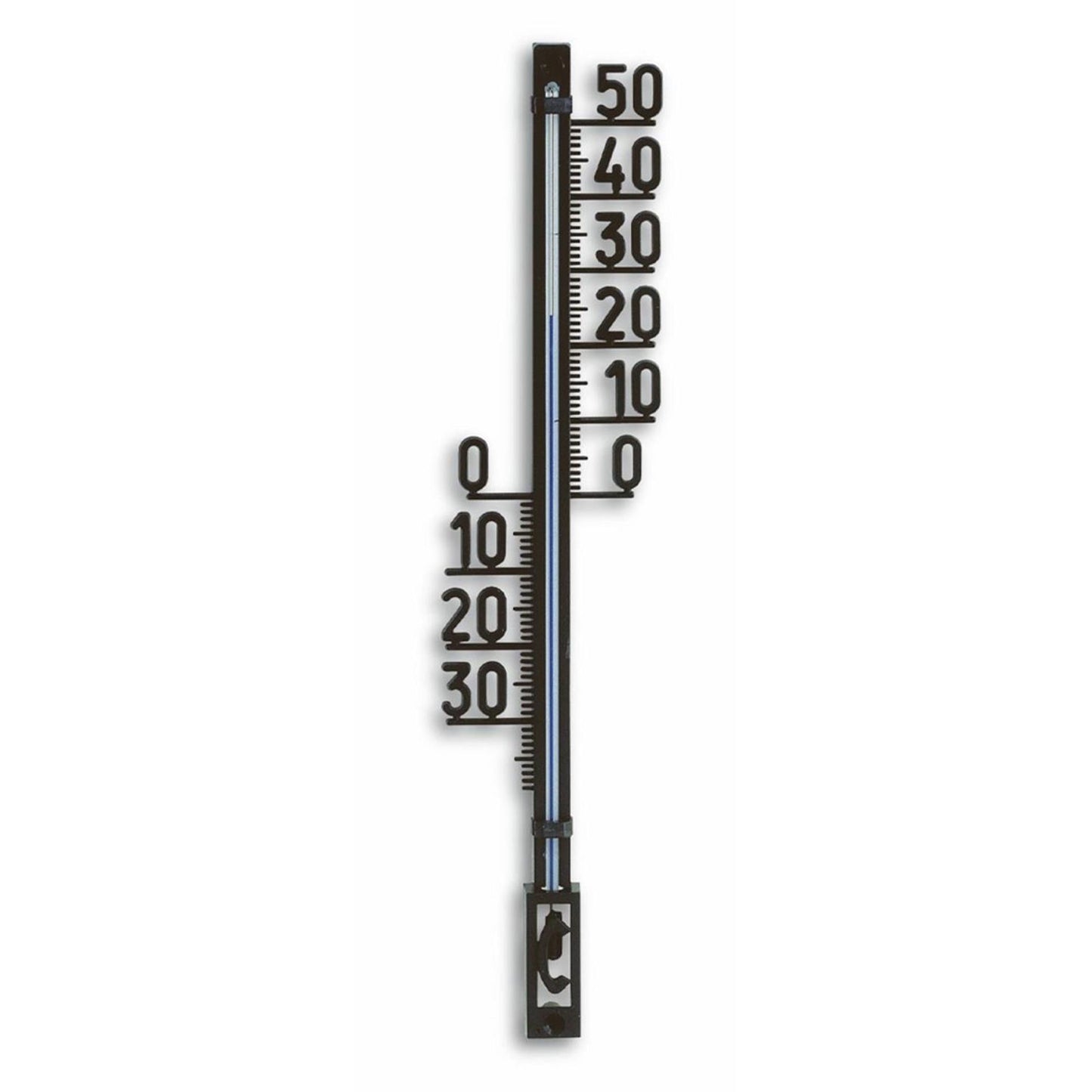 Tfa dostmann tfa termómetro de pared negro 27,5cm