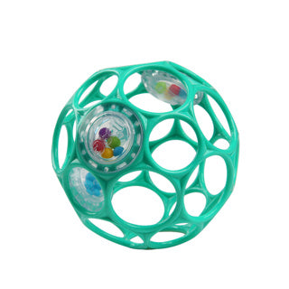 Oball Rattle Easy Grip Green