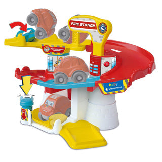 Clementoni baby brandweerkazerne con auto