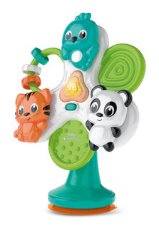 Clementoni - kinderstoel speeltje - dierencirkel - vanaf 6 maanden